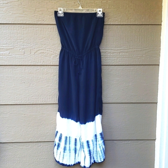BLUE LIFE Bell Jumpsuit tie dye S NEW - Picture 4 of 9